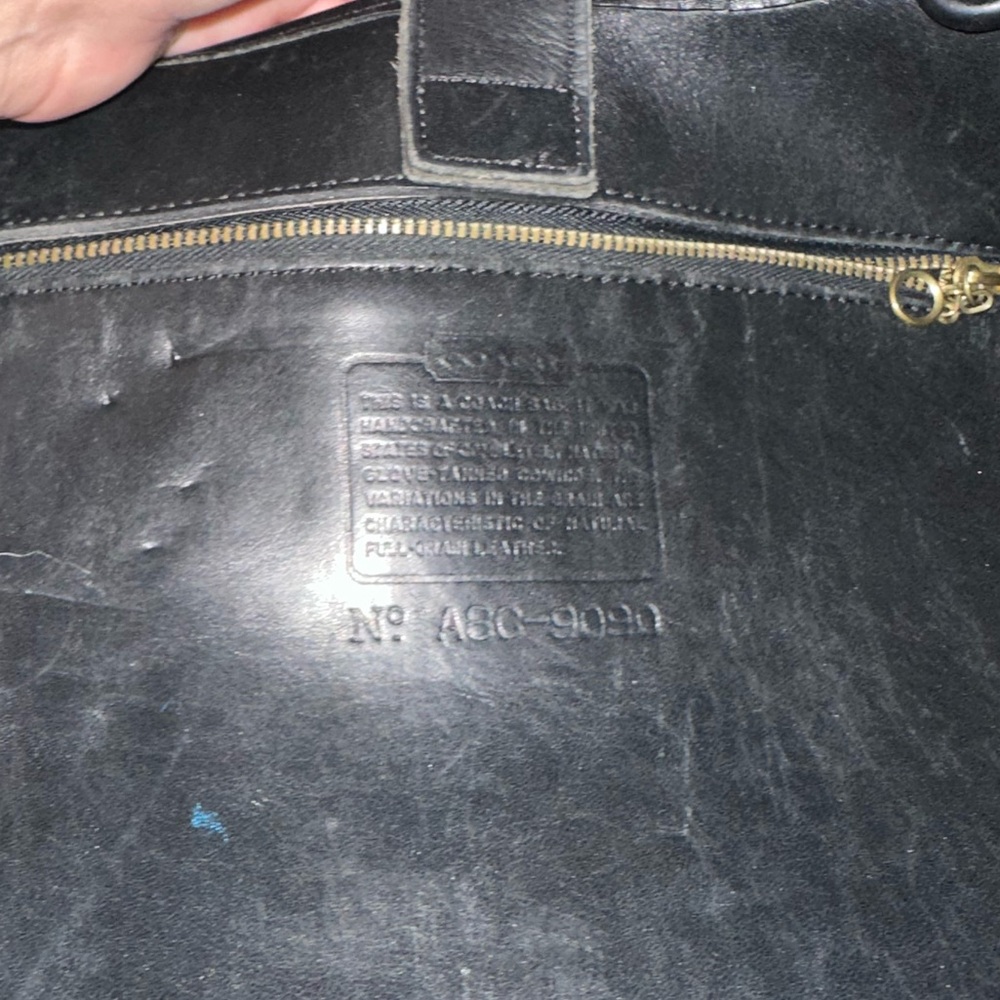 Vintage Coach Leather Legacy Shopper Tote style 9090 - Picture 3 of 3